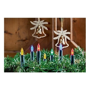 Lichterkette innen Mini LEDs 35 flammig bunt