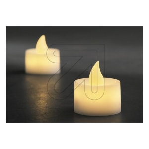 LED Teelichtset 2x1flammig warmwei