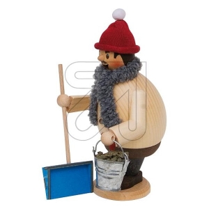 Ruchermnnchen  Max als Schneefeger