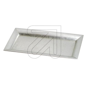 Weihnachtsschale silber 36cmx17cm