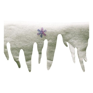 Eiszapfen-Watte 100x16cm