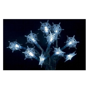 LED Schneeflockenkette 20 LED wei�
