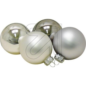 Glaskugeln Modern Steel 6cm