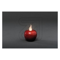LED Apfel 1 flammig rot Ø 4cm